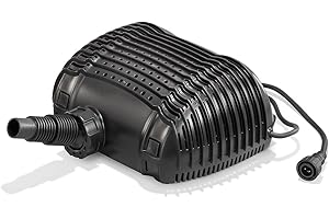 ESOTEC Solar Ersatzpumpe Lugano 12-18V DC max. 5000 l/h Förderleistung Bachlauf Teichpumpe Gartenteich 101776