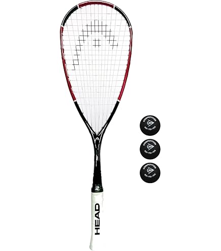 Racchetta Da Squash Head Nano Ti 115 - Peso 115g, Testa 500cm², Bilanciamento Head Heavy - Foto 6