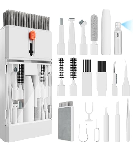 Kit De Nettoyage Pour Ports De Téléphone - 15 Outils - Pour USB-C, Haut-parleurs, écouteurs - Poils Doux En Nylon - Portable