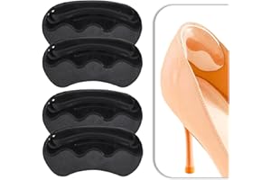 ‎VIVOFOOT VivoFoot 2 Paar Anti-Rutsch-Ferseneinlagen für Schuhe zu groß, Gel-Ferseneinlagen & Füllstoffe für lose Schuhe, selbstklebende Rückseite der Fersenkisseneinsätze, Fersenblasenschutz für Damen und