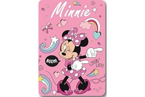 arlis Fleecedecke Minnie Disney 100 x 140 cm (Decke Minnie Disney – A)