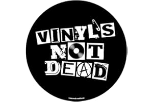 Rock on Wall Feutrine pour Platine Vinyle, Not Dead