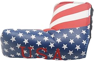 DARK HORSE mamimamih Golf Putter cabeza cubiertas estrellas y rayas diseño funda para Scotty Cameron Taylormade ping Titleist Odyssey Blade