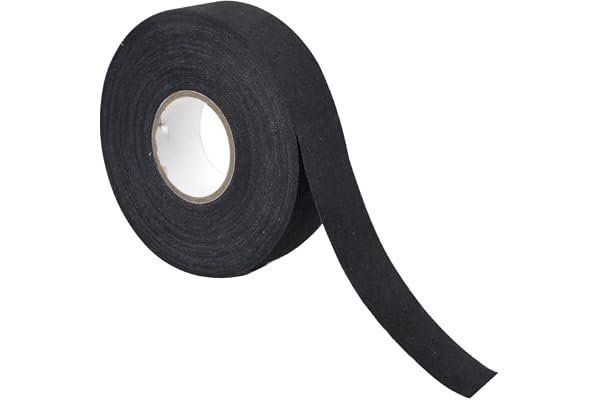 Fodlon Ruban Bâton de Hockey, Antidérapant Ruban Poignée Badminton, Auto-Adhésif Ruban Hockey sur Glace, Absorbant Transpiration Ruban Tissu pour Hockey,Raquette Squash,Corde à Sauter,Canne à Pêche