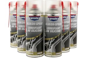 presto 540646 SET Silikonspray 6 x 400 ml