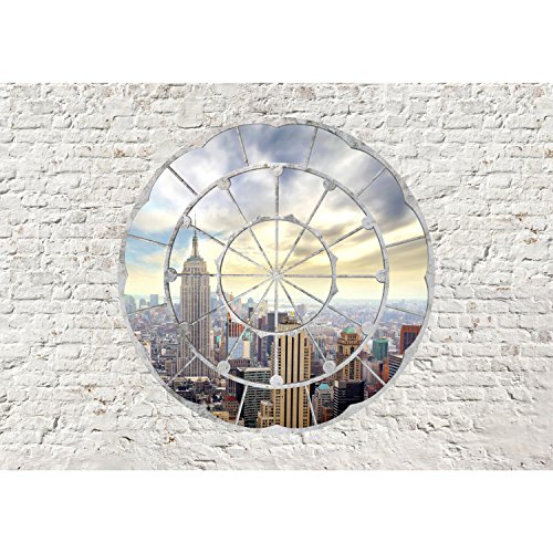 Fototapete New York 396 x 280 cm – Vliestapete – Wandtapete – Vlies Phototapete – Wand – Wandbilder XXL – !!! 100% MADE IN GERMANY !!! Runa Tapete 9055012a - 6