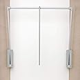 Servetto SE08LA GA0 Clothes Lift Junior H 850,KB 770-1200 mm, Maximum Load 10 kg, KS FE SIL.Grey, Grey/Silver Grey