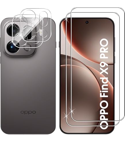 Just in Case Gehard Glas Clear Screenprotector OPPO Find X9 Pro