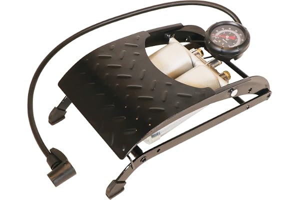 Carpoint Pompe à Pied Premium Double