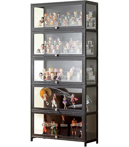 SEI Furniture Essex Corner Curio in Black | Business