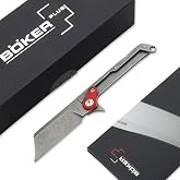 B&ouml;ker Plus&reg; Fragment Mini EDC Pocket Knife - Keychain Knife Small - Keychain Box Cutter Knife - Two Hand EDC Keychain Folding