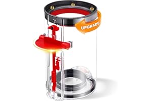‎WYWY.WIDE Verbesserter Staubbehälter für Dyson V11 V15 SV14 SV15 SV22 Staubsauger Großen Behälter, Ersatz Big Bin Assembley Teile-Nr. 970050-01 und Teile-Nr. 965443-01