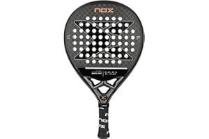 NOX - Pala de Pádel ML10 Bahía Luxury Series 12K, por Miguel Lamperti, Pala Pádel con Forma de Lágrima para Nivel Avanzado y Competición, Carbono 12K, Núcleo EVA HR3, Superficie Rugosa