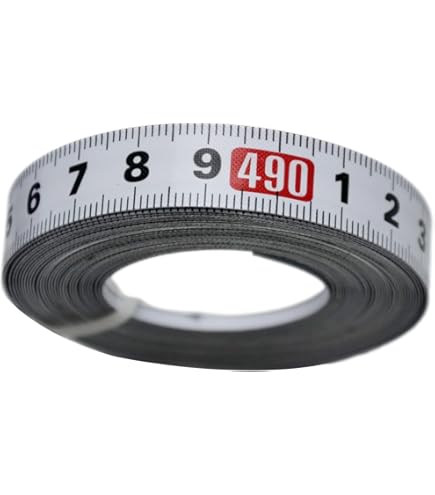 Selbstklebendes Skalenlineal Edelstahl - Metrisch 0-3m Für Werkbänke