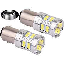 Ampoules LED BA15S 66 SMD Canbus P21W – Pour Feux De Jour, Clignotants, Phares – 2 Ampoules, 1600 Lm