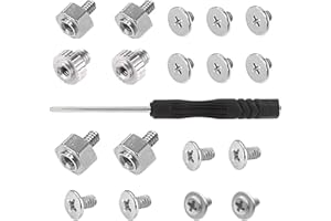 AKUOLY Set di viti m.2 SSD M.2 NVMe Screw per computer portatile, 19 pezzi