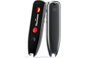 Adelagnes X5 Pro Übersetzungsstift Scannen | Übersetzer Sprachübersetzer Gerät | 112 Sprachen,Text-to-Speech Scanner Reader Pen | OCR/Wi-Fi | Voice Translator for Meetings Travel Learning