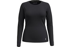 SmartWool Damen Klassische, Langärmelige Basisschicht aus Merinowolle, für Alle Jahreszeiten Baselayer-Shirt