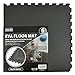 Produktbild Multi Zweck Gummibodenmatte, EVA, weicher Schaumstoff Matten Fliesen Gym Kinder spielen Matte Garage Werkstatt Home Office rutschfeste wasserabweisend, Black - Grain