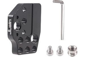 FOTGA Förlängningsplatta med kall sko och 1/4-20 och 3/8-16 gänga för DJI Ronin S/SC/RS2/RSC2/RS3/RS3 PRO/RS3 mini gimbal sta