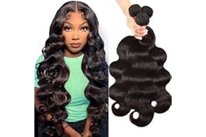 Vallbest Body Wave Bundles Human Hair Bundles 10A Grade 100% Unprocessed Brazilian Virgin Hair Bundles Body Weave Wavy Bundles Human Hair (18 20 22 24)