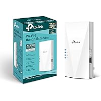 TP-Link Ripetitore amplificatore WiFi RE700X WiFi 6 AX3000 (doppia banda 2402 Mbps 5 GHz + 574 Mbps 2,4 GHz, MU-MIMO, porta G