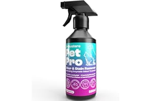 Dirtbusters Pet Pro Stain And Odour Eliminator Spray, Powerful Dog & Cat Urine Enzyme Cleaner, Use To Clean Pet Stain And Odour Remover, For Carpet, Fabric & Upholstery, Fig (500ml)