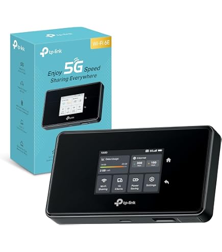 Router WiFi Portatile 5G ZTE U50 Pro – Batteria 10000mAh, WiFi 6 Fino A 3600Mbps, Supporta 64 Dispositivi, Slot SIM Sbloccato - 2