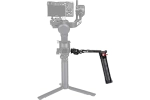 Fututech Wielofunkcyjny składany uchwyt do DJI Ronin SC 2 RS2 RS3 RS3 Pro Ręczny uchwyt do profesjonalnego stabilizatora kierownicy Wytrzymały uchwyt