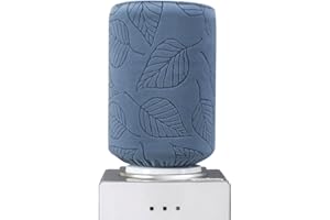 KABAKE 5-Gallonen-Wasserflasche-Abdeckung, Wasser-Spender-Fass-Staubabdeckung, Hochelastische Wasser-Eimer-Schutz-Abdeckungen, Wiederverwendbare elastische Wasser-Krug-Hülse für Zuhause, Hotel (Blau)