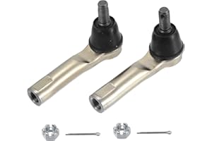 X AUTOHAUX 2pcs Front Outer Tie Rod Ends Kit Suspension Steering Tie Rod End for Honda CR-V 2007-2011 for Honda CR-Z 2011-2012 Drag Link No.53540SWAA01