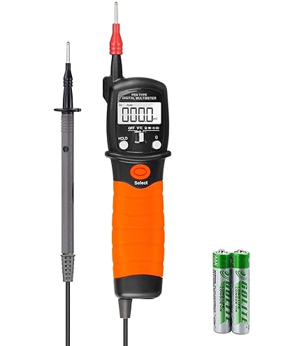 HP4201 Mini Multimètre De Poche Numérique 4000 Comptes Pour Tension AC/DC, Résistance, Diode, Buzzer Continuité Avec Arrêt Automatique