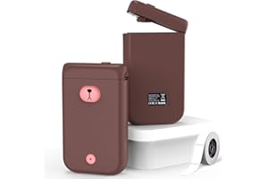 GOGUM Label Maker Machine, D30S Label Printer, Sticker Printer with 1 Roll Label Paper, Thermal Label Printer, Bluetooth Connected, USB Rechargeable, Mini Printer for School Office Home Organization