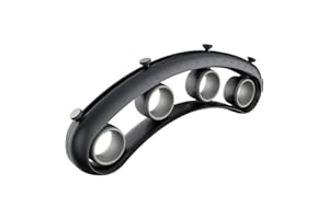 FIACVRS Expansión de dedos de guitarra, fortalecedor de mano portátil para práctica de mano, entrenador de velocidad para piano bajo, sistema de velocidad de dedo