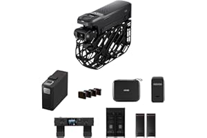 HOVERAir X1 PRO 4K Action Flying Camera, Foldable Drone with Camera with 26Mph Follow Speed, 10+ Fully Automatic Flight Modes, Fly Anywhere with OmniTerrain, SmoothCapture 2.0(Skiing Combo)