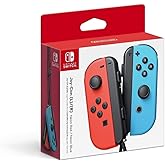 NINTENDO Official Key - Joy-Con Controller Pair - Neon Red/Neon Blue (Key)