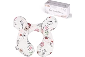 KAKIBLIN - Cuscino per il collo del bambino, per passeggino, seggiolino auto