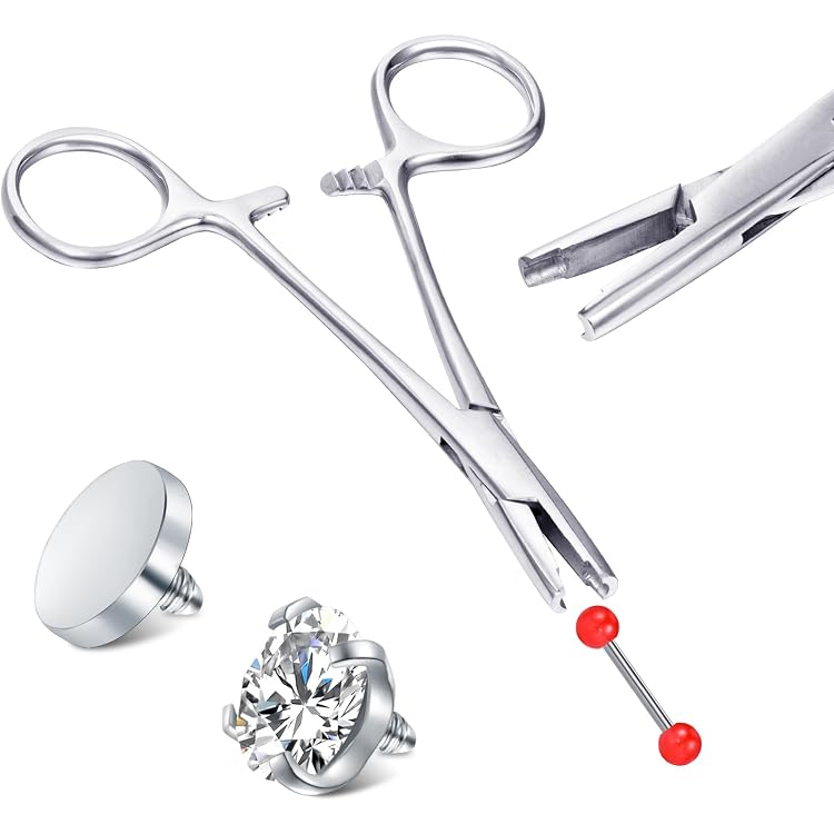 Pince à Labret Inoki - Acier Chirurgical Pour Piercing Professionnel
