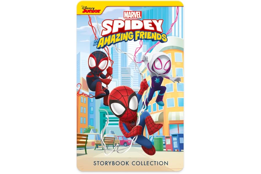 Yoto Marvel: Spidey and His Amazing Friends Storybook Collection–Kids Audio Card for Use with Player & Mini All-in-1 Audio Device, Screen-Free Listening with Fun Stories for Playtime Bedtime & Travel