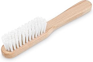 PREMYO Brosse à Chaussures de Sport Nettoyage Sneakers - Brosse pour Textiles avec Poils Qui ne s'accrochent Pas