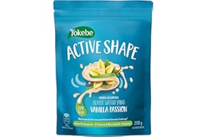‎YOKEBE Yokebe ACTIVE SHAPE Vanilla Passion - Mahlzeitersatz für eine gewichtskontrollierende Ernährung - Diät-Drink mit hohem Proteingehalt und Vanille-Geschmack - 250 g = 10 Portionen