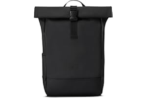 Johnny Urban Zaino Porta PC Donna e Uomo - Harvey Medium - Rolltop per Lavoro Viaggio Università - Scomparto per Laptop 16 Pollici - 15-18L - Idrorepellente