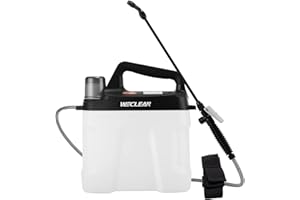 WECLEAN 8L Elektrischer Akku-Drucksprüher für Gartenarbeit, Pflanzenschutz und Reinigungs-/Desinfektionsarbeiten - Lithium-Ionen Akku für langlebige Performance