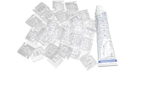 BIRD-TECH TM Clips de Fijación de Redes para Gatos + Silicona Transparente