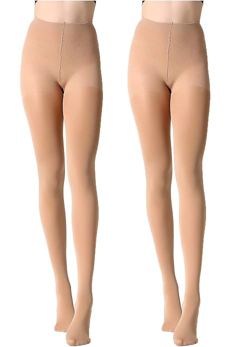 Lot De 6 Collants Filles Bonjour - Coton Majoritaire, Tailles 2 à 13 Ans, Uni