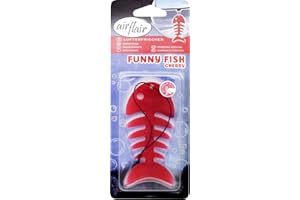 ‎AIRFLAIR airflair AZ-LUF-227 Funny Fish Air Freshener Cherry