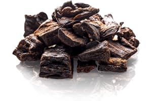 Pawkaboo Natural Dog Treats 500g PURE BEEF LIVER CRUNCHY BITES AIR DRIED DARK LIVER NATURAL DOG CHEWS 100% Natural Grain & Gluten Free Small large dog treats