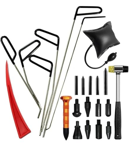 CENPEK 4 Stks Verfloze Deuk Reparatie Tool Aluminium Lijm Trekker Tabs Verfloze Deuk Reparatie Hail Removal Tool