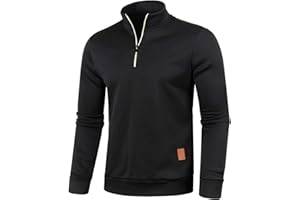 Kobilee Veste de SurvêTement pour Homme éClair sans Capuche - Veste de Sport LéGèRe - Col Montant - Veste en Tricot avec Poches - Veste de Loisirs - Veste de Course