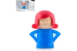 PLASTIFIC Angry Mama Microwave Cleaner for Kitchen, Microwave Oven Steam Cleaner, Angry Mom Steamer Cleaning Crud Stain Easily in Minutes, Effective No Chemical (Random)